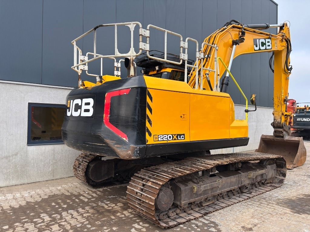 Lánctalpas kotró JCB 220 XL 4F -- 220X lc -- 220 X LC: 7 kép.
