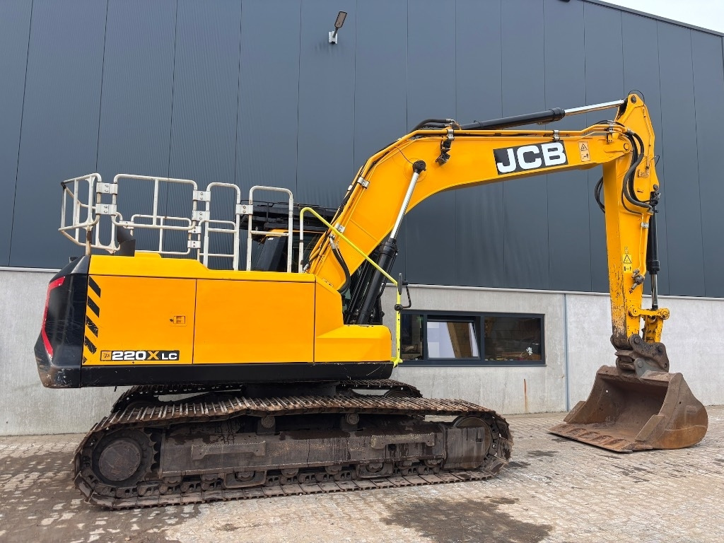 Lánctalpas kotró JCB 220 XL 4F -- 220X lc -- 220 X LC: 6 kép.