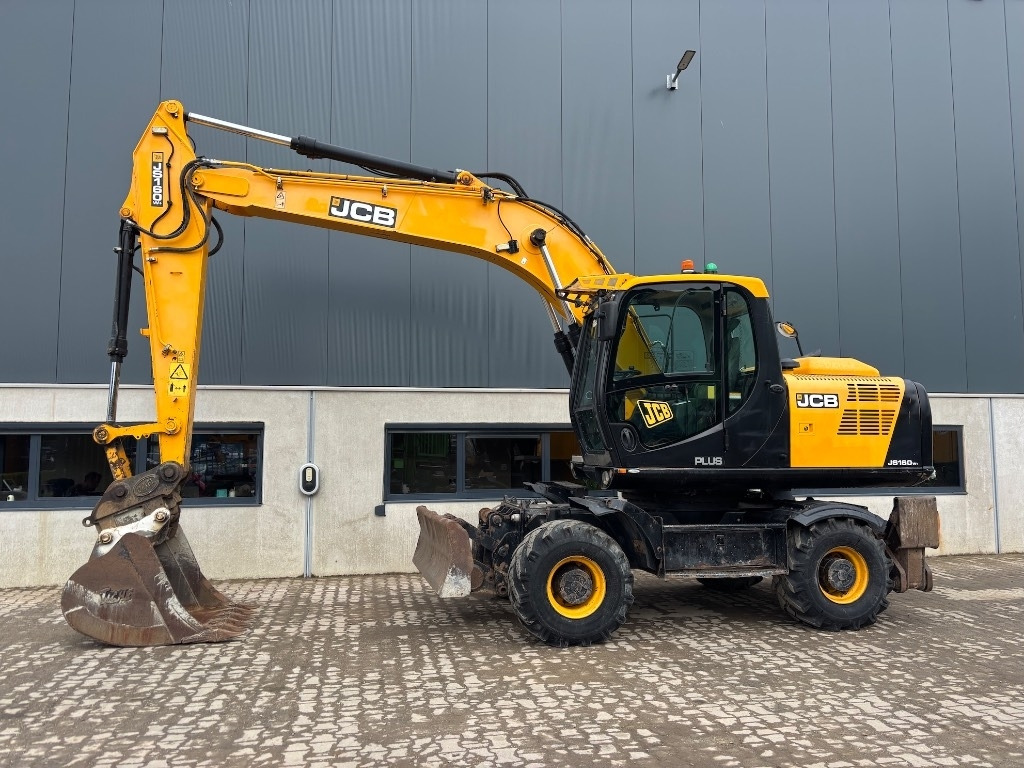 JCB JS 160 W - JS160W - JS 175 W - JS 145 W  - Gumikerekes kotró: 2 kép. JCB JS 160 W - JS160W - JS 175 W - JS 145 W  - Gumikerekes kotró: 2 kép.