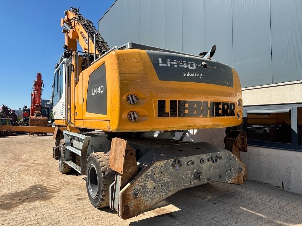 Hulladék kotró Liebherr LH 40 -- LH40 -- 20kw mozelt generator: 6 kép.