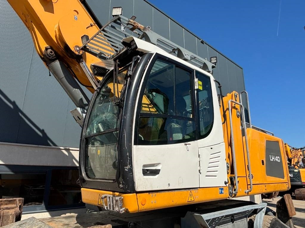 Hulladék kotró Liebherr LH 40 -- LH40 -- 20kw mozelt generator: 12 kép.