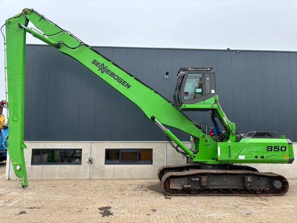 Sennebogen 850R HD -- 850 -- NEW CAT C9 engine  - Hulladék kotró: 1 kép. Sennebogen 850R HD -- 850 -- NEW CAT C9 engine  - Hulladék kotró: 1 kép.