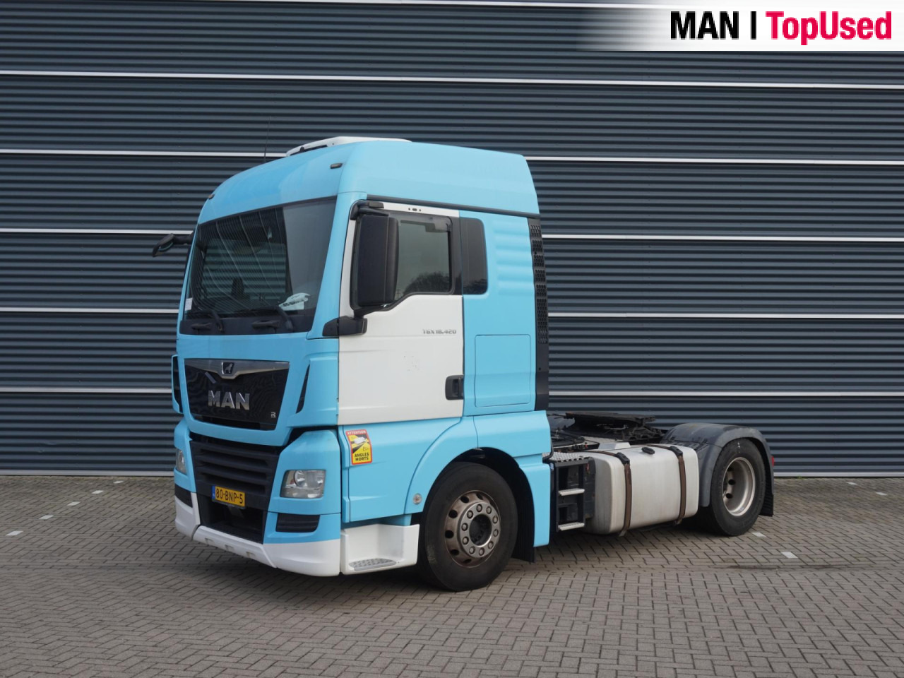 MAN TGX 18.420 4X2 BLS / PTO / Euro6 - Nyergesvontató: 1 kép. MAN TGX 18.420 4X2 BLS / PTO / Euro6 - Nyergesvontató: 1 kép.