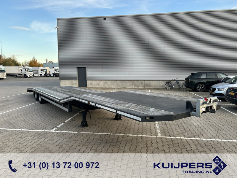 Jumbo Groenewegen T 0152 D / Semi Dieplader / Auto - Machine Transport / Oprijplaten - Félpótkocsi mélybölcsős: 1 kép. Jumbo Groenewegen T 0152 D / Semi Dieplader / Auto - Machine Transport / Oprijplaten - Félpótkocsi mélybölcsős: 1 kép.