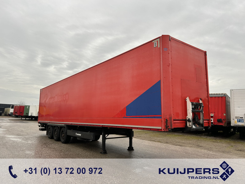 Krone Dry Liner / Box / Loadlift 2000 kg / APK TUV 04-26 - Félpótkocsi dobozos: 1 kép. Krone Dry Liner / Box / Loadlift 2000 kg / APK TUV 04-26 - Félpótkocsi dobozos: 1 kép.