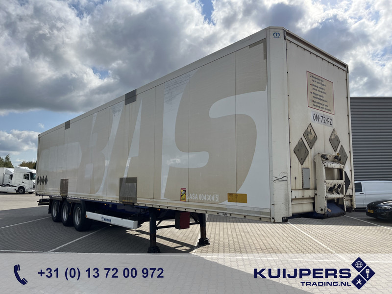 Krone DryLiner / Box / Huckepack / BPW Drum / APK TUV 04-26 - Félpótkocsi dobozos: 1 kép. Krone DryLiner / Box / Huckepack / BPW Drum / APK TUV 04-26 - Félpótkocsi dobozos: 1 kép.