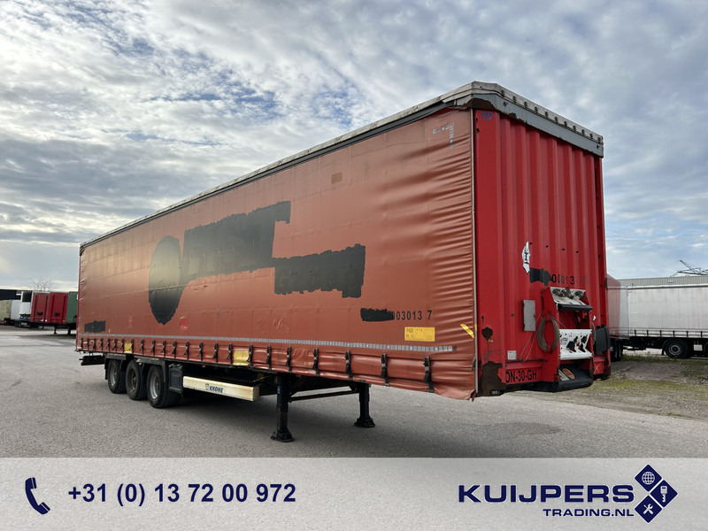 Krone Profi Liner / Mega / Curtainside / BPW Drum / NL Trailer - Ponyvás félpótkocsi: 1 kép. Krone Profi Liner / Mega / Curtainside / BPW Drum / NL Trailer - Ponyvás félpótkocsi: 1 kép.