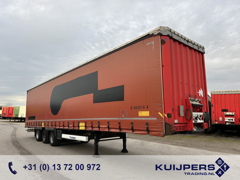 Krone Profi Liner / Mega / Curtainside / BPW Drum / NL Trailer - Ponyvás félpótkocsi: 1 kép. Krone Profi Liner / Mega / Curtainside / BPW Drum / NL Trailer - Ponyvás félpótkocsi: 1 kép.