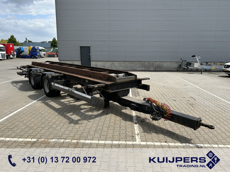 Krone ZZF 18 / Wipkar - Anhanger / Chassis / Loadlift / NL Trailer - Pótkocsi alváz: 1 kép. Krone ZZF 18 / Wipkar - Anhanger / Chassis / Loadlift / NL Trailer - Pótkocsi alváz: 1 kép.
