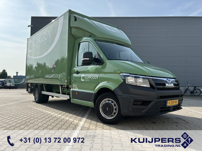 MAN TGE 3.180 2.0 Euro 6 / Box / 412 dkm / Loadlift / Cruise / NL Van - Dobozos kisteherautó: 1 kép. MAN TGE 3.180 2.0 Euro 6 / Box / 412 dkm / Loadlift / Cruise / NL Van - Dobozos kisteherautó: 1 kép.