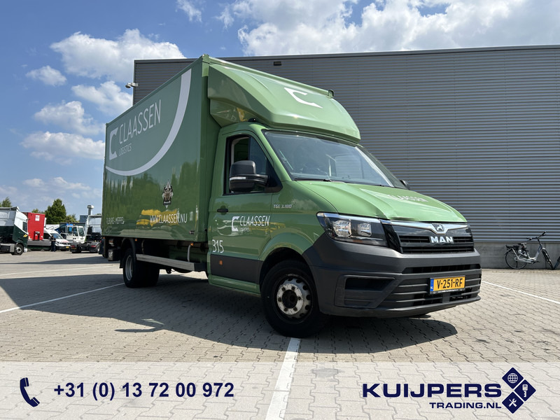 MAN TGE 3.180 2.0 Euro 6 / Box / 420 dkm / Loadlift / Cruise / NL Van - Dobozos kisteherautó: 1 kép. MAN TGE 3.180 2.0 Euro 6 / Box / 420 dkm / Loadlift / Cruise / NL Van - Dobozos kisteherautó: 1 kép.