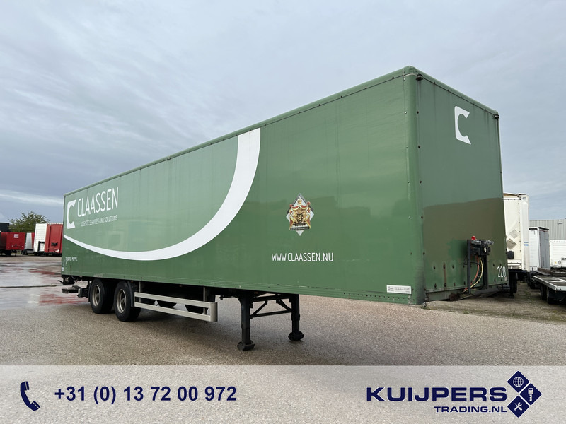 Pacton T2-001 / Box / Loadlift / BPW Drum / NL Trailer - Félpótkocsi dobozos: 1 kép. Pacton T2-001 / Box / Loadlift / BPW Drum / NL Trailer - Félpótkocsi dobozos: 1 kép.