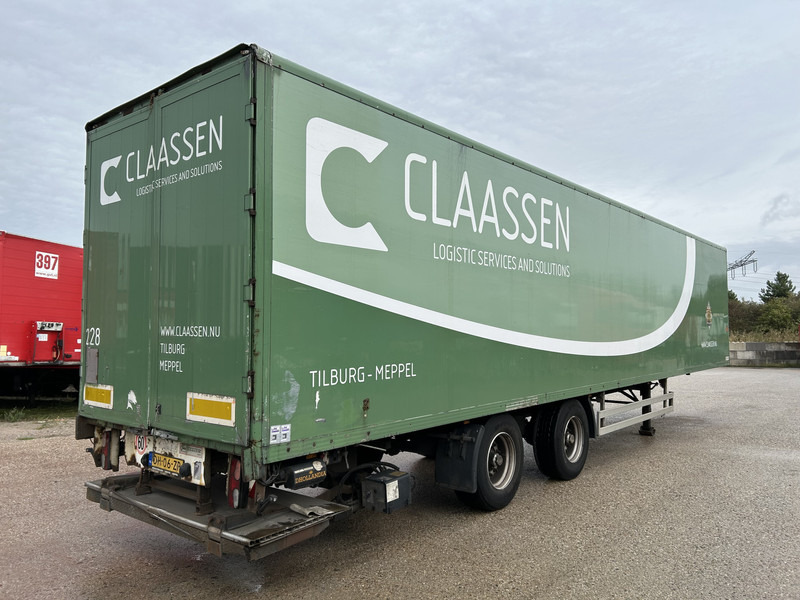 Pacton T2-001 / Box / Loadlift / BPW Drum / NL Trailer - Félpótkocsi dobozos: 2 kép. Pacton T2-001 / Box / Loadlift / BPW Drum / NL Trailer - Félpótkocsi dobozos: 2 kép.