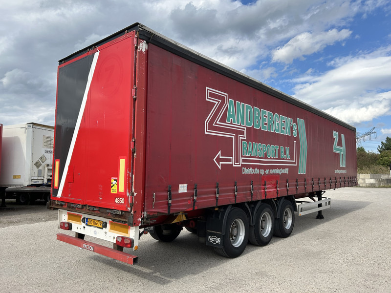 Pacton T3-001 / Curtainside / SAF Drum / APK TUV 03-26 - Ponyvás félpótkocsi: 2 kép. Pacton T3-001 / Curtainside / SAF Drum / APK TUV 03-26 - Ponyvás félpótkocsi: 2 kép.