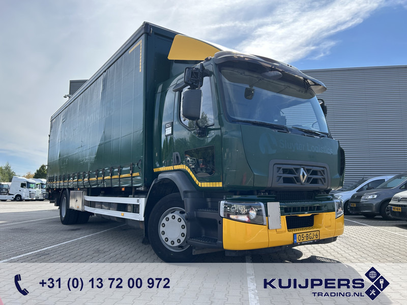 Renault D Wide 280 / 18 Ton / 613 dkm / Curtianside / Loadlift / APK TUV 07-26 - Ponyvás teherautó: 1 kép. Renault D Wide 280 / 18 Ton / 613 dkm / Curtianside / Loadlift / APK TUV 07-26 - Ponyvás teherautó: 1 kép.