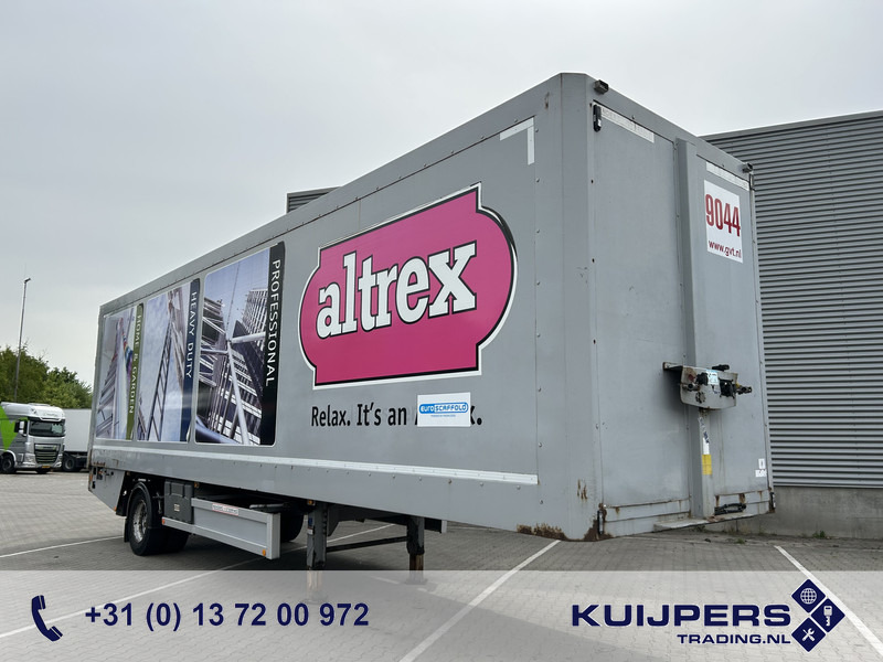 Renders ROC 12.10 City / Box / Loadlift 2000 kg / NL Trailer - Félpótkocsi dobozos: 1 kép. Renders ROC 12.10 City / Box / Loadlift 2000 kg / NL Trailer - Félpótkocsi dobozos: 1 kép.