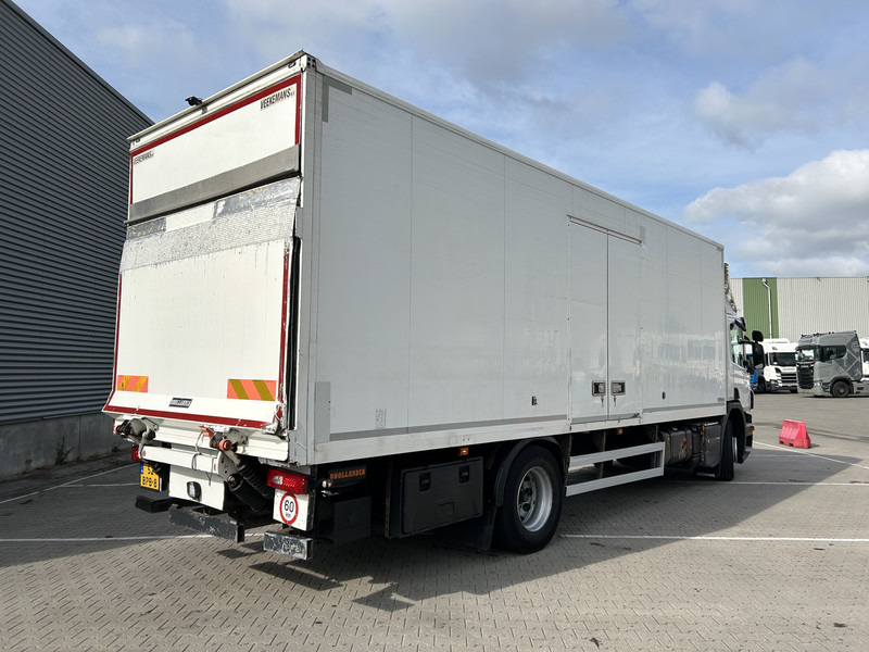 Scania P 320 / 18 ton / 545 dkm / Box 8 mtr / Loadlift / APK TUV 08-25 - Dobozos felépítményű teherautó: 2 kép. Scania P 320 / 18 ton / 545 dkm / Box 8 mtr / Loadlift / APK TUV 08-25 - Dobozos felépítményű teherautó: 2 kép.