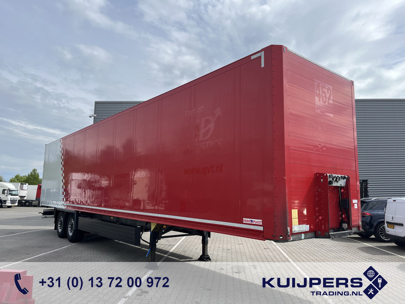 Schmitz Cargobull SCB S2 / Box Trailer / 2 axle / APK TUV 06-26 - Félpótkocsi dobozos: 1 kép. Schmitz Cargobull SCB S2 / Box Trailer / 2 axle / APK TUV 06-26 - Félpótkocsi dobozos: 1 kép.