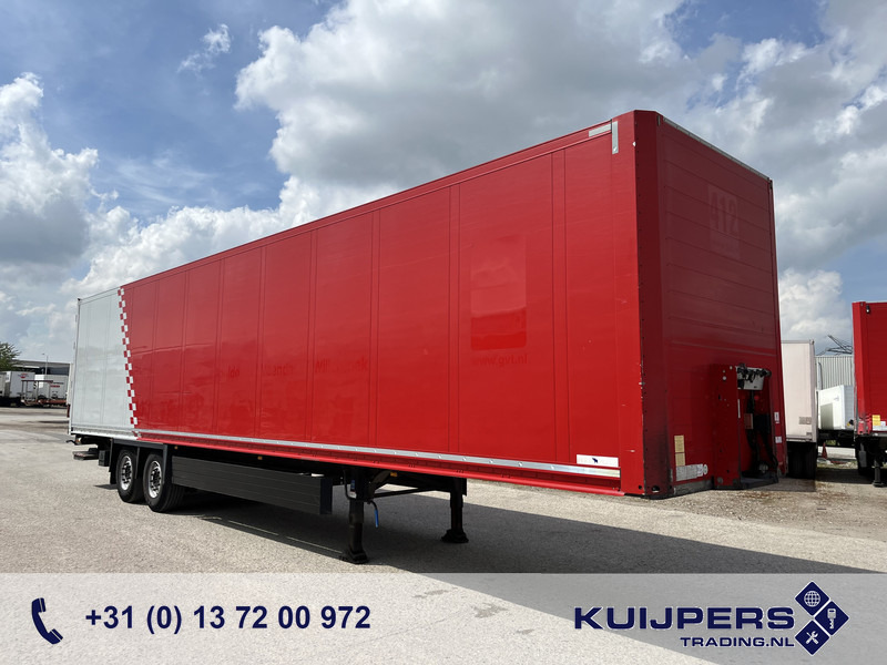 Schmitz Cargobull SCB S2 / Box Trailer / Loadlift - Félpótkocsi mélybölcsős: 1 kép. Schmitz Cargobull SCB S2 / Box Trailer / Loadlift - Félpótkocsi mélybölcsős: 1 kép.