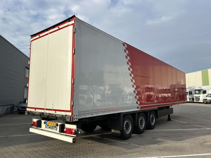 Schmitz Cargobull SCB S3B / Box Trailer / 2x Liftas / APK TUV 09-26 - Félpótkocsi dobozos: 2 kép. Schmitz Cargobull SCB S3B / Box Trailer / 2x Liftas / APK TUV 09-26 - Félpótkocsi dobozos: 2 kép.