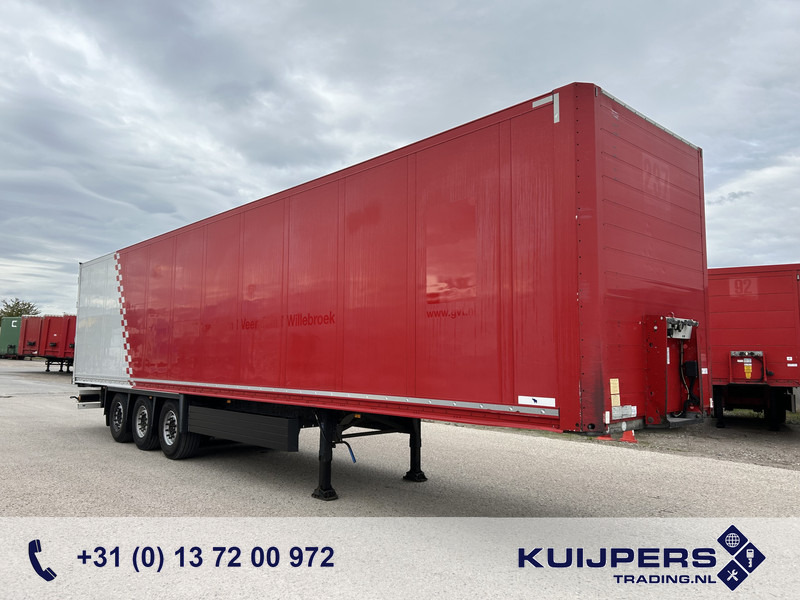 Schmitz Cargobull SCB S3B / Box Trailer / 2x Liftas / APK TUV 10-26 - Félpótkocsi dobozos: 1 kép. Schmitz Cargobull SCB S3B / Box Trailer / 2x Liftas / APK TUV 10-26 - Félpótkocsi dobozos: 1 kép.