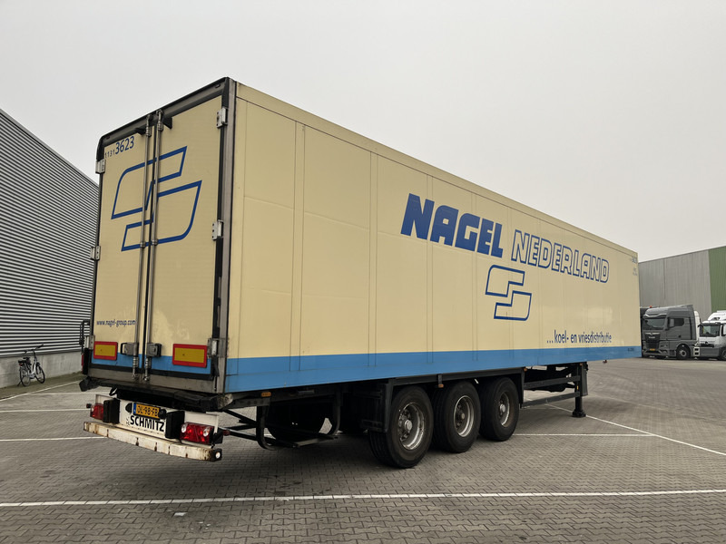 Schmitz Cargobull SKO 24L Cool / Carrier Vector 1850 / BPW Drum / Frigo Box / NL Trailer - Félpótkocsi hűtős: 2 kép. Schmitz Cargobull SKO 24L Cool / Carrier Vector 1850 / BPW Drum / Frigo Box / NL Trailer - Félpótkocsi hűtős: 2 kép.