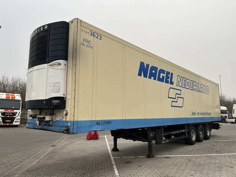 Félpótkocsi hűtős Schmitz Cargobull SKO 24L Cool / Carrier Vector 1850 / BPW Drum / Frigo Box / NL Trailer: 19 kép.