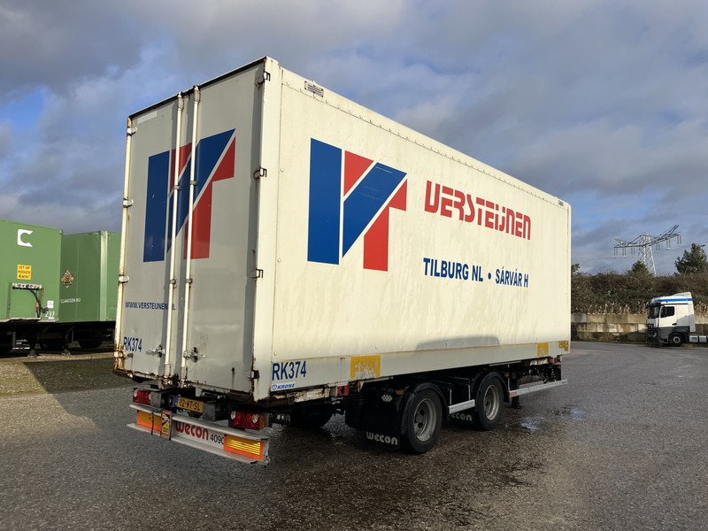 Wecon AWZ 218 / BDF System / Krone Box / Wipkar - Middenas AHW / NL Trailer - Pótkocsi dobozos: 2 kép. Wecon AWZ 218 / BDF System / Krone Box / Wipkar - Middenas AHW / NL Trailer - Pótkocsi dobozos: 2 kép.