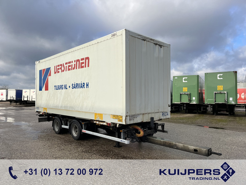 Wecon AWZ 218 / BDF System / Krone Box / Wipkar - Middenas AHW / NL Trailer - Pótkocsi dobozos: 1 kép. Wecon AWZ 218 / BDF System / Krone Box / Wipkar - Middenas AHW / NL Trailer - Pótkocsi dobozos: 1 kép.