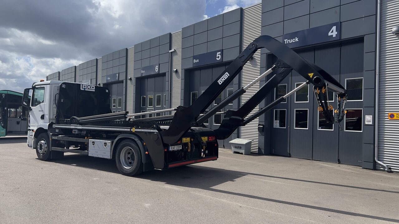 MAN TGM 18.290 4×2 Liftdumper - Konténerszállító: 5 kép. MAN TGM 18.290 4×2 Liftdumper - Konténerszállító: 5 kép.