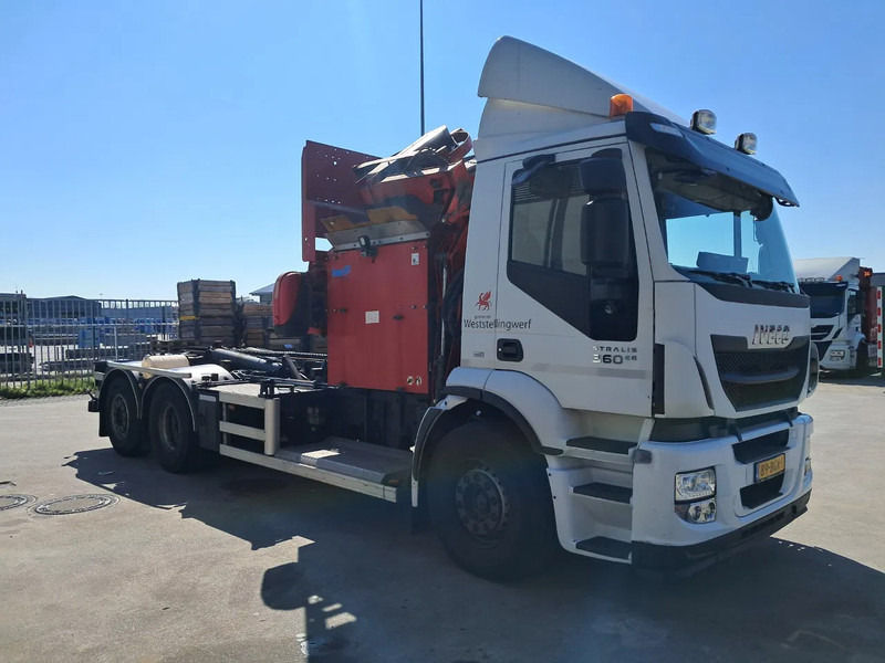 Iveco Stralis 360 E6 met Translift PLUS DUO TFS containersysteem - Szemetesautó: 4 kép. Iveco Stralis 360 E6 met Translift PLUS DUO TFS containersysteem - Szemetesautó: 4 kép.