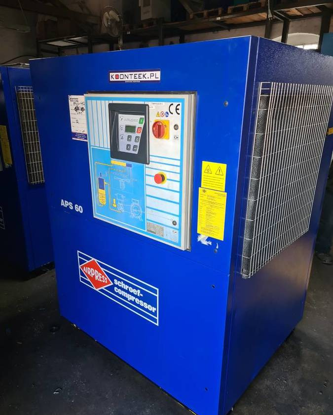 Kompresor śrubowy AIRPRESS APS 60, 45 kw - Légkompresszor: 5 kép. Kompresor śrubowy AIRPRESS APS 60, 45 kw - Légkompresszor: 5 kép.