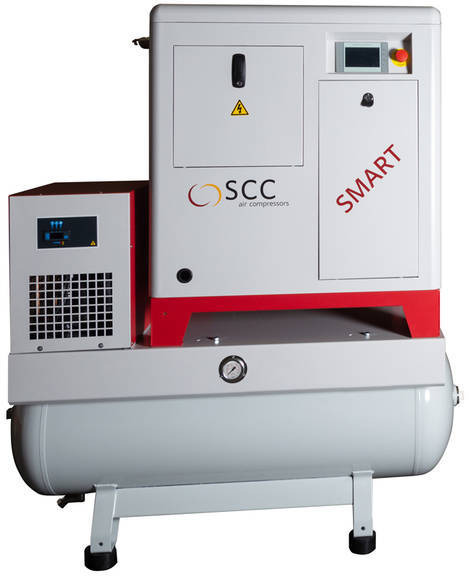 Kompresor śrubowy SCC Smart 7 TD 7,5 kw - Légkompresszor: 2 kép. Kompresor śrubowy SCC Smart 7 TD 7,5 kw - Légkompresszor: 2 kép.