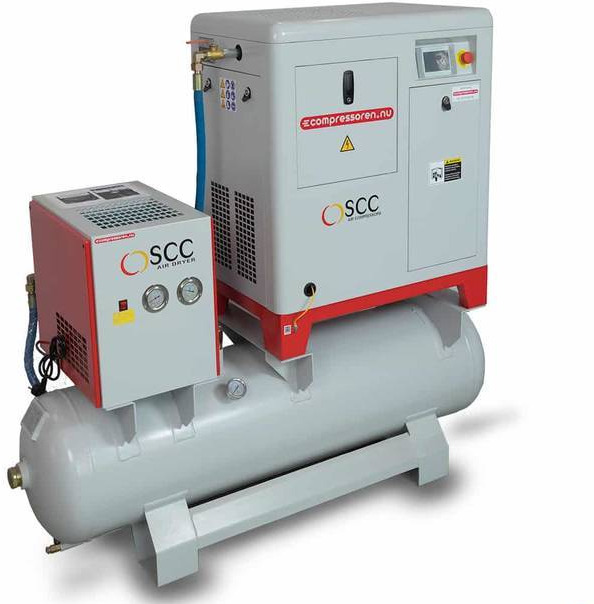 Kompresor śrubowy SCC Smart 7 TD 7,5 kw - Légkompresszor: 1 kép. Kompresor śrubowy SCC Smart 7 TD 7,5 kw - Légkompresszor: 1 kép.