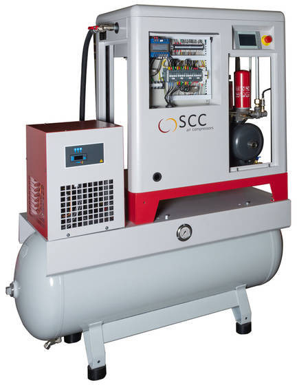 Kompresor śrubowy SCC Smart 7 TD 7,5 kw - Légkompresszor: 3 kép. Kompresor śrubowy SCC Smart 7 TD 7,5 kw - Légkompresszor: 3 kép.