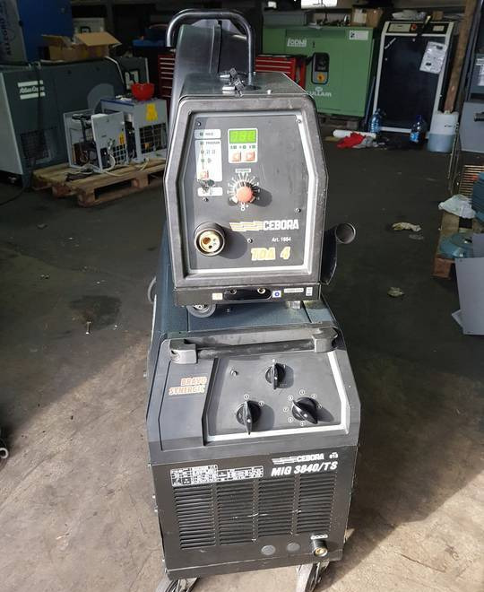Spawarka Mig CEBORA MIG 3840TS 380 A - Hegesztőberendezés: 2 kép. Spawarka Mig CEBORA MIG 3840TS 380 A - Hegesztőberendezés: 2 kép.