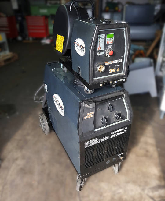Spawarka Mig CEBORA MIG 3840TS 380 A - Hegesztőberendezés: 1 kép. Spawarka Mig CEBORA MIG 3840TS 380 A - Hegesztőberendezés: 1 kép.