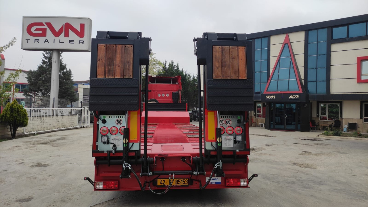GVN Trailer 4 AXLE LOWBED WITH WHEEL RECESSES - Félpótkocsi mélybölcsős: 5 kép. GVN Trailer 4 AXLE LOWBED WITH WHEEL RECESSES - Félpótkocsi mélybölcsős: 5 kép.
