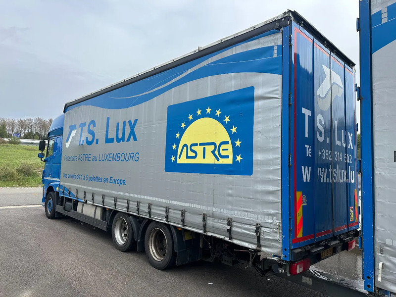 DAF XF 440 6x2 / SUPERSPACECAB / KOMBI MIT ANHANGER SCHMITZ 2016 / DURCHLADEN / 2 STUCK - Ponyvás teherautó: 3 kép. DAF XF 440 6x2 / SUPERSPACECAB / KOMBI MIT ANHANGER SCHMITZ 2016 / DURCHLADEN / 2 STUCK - Ponyvás teherautó: 3 kép.