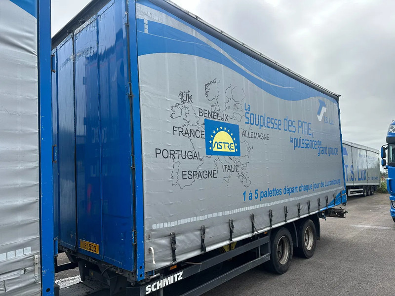 DAF XF 440 6x2 / SUPERSPACECAB / KOMBI MIT ANHANGER SCHMITZ 2016 / DURCHLADEN / 2 STUCK - Ponyvás teherautó: 4 kép. DAF XF 440 6x2 / SUPERSPACECAB / KOMBI MIT ANHANGER SCHMITZ 2016 / DURCHLADEN / 2 STUCK - Ponyvás teherautó: 4 kép.