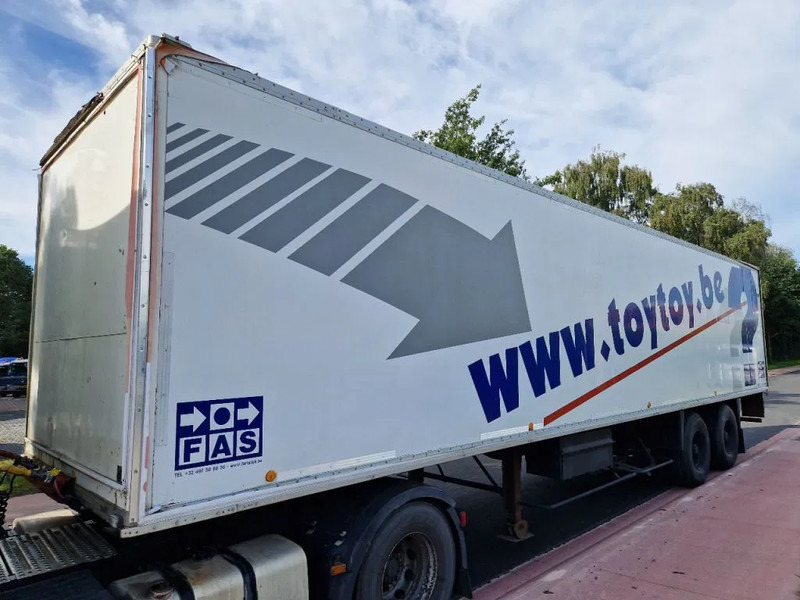 Fruehauf D32C / LAMMES - BLATT - SPRING - Félpótkocsi dobozos: 3 kép. Fruehauf D32C / LAMMES - BLATT - SPRING - Félpótkocsi dobozos: 3 kép.