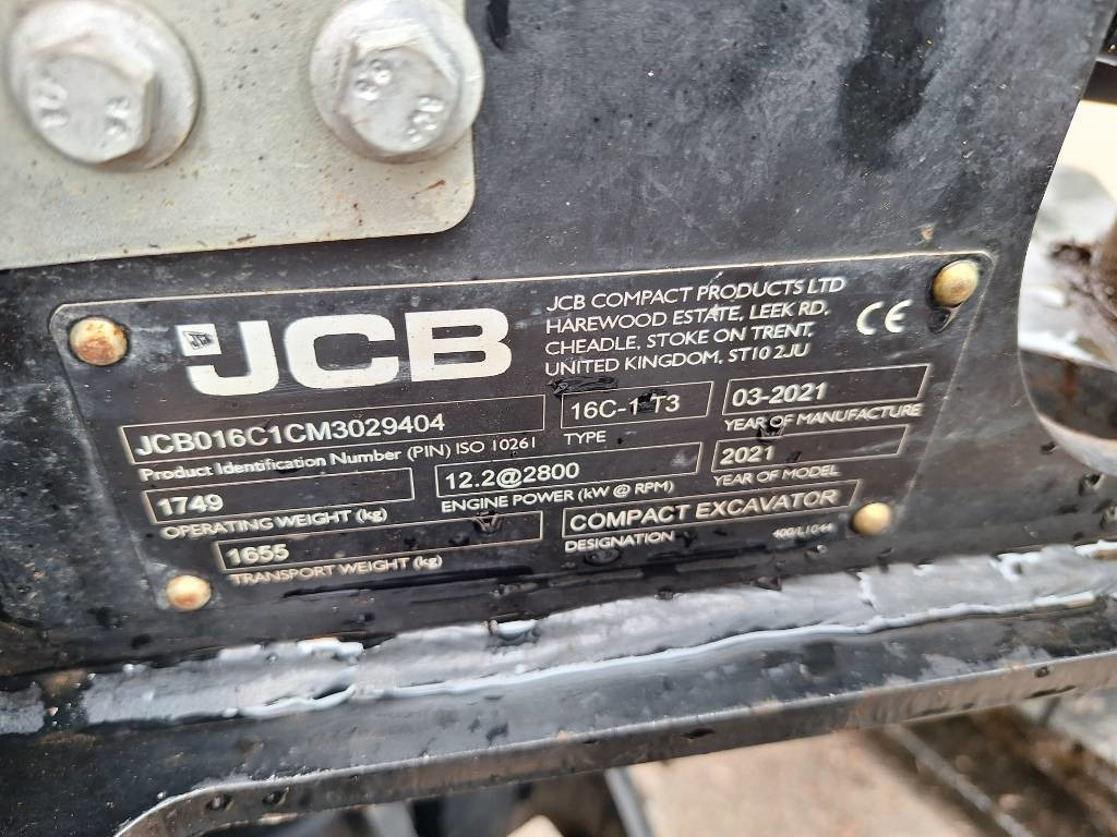 Új Minikotró JCB C 16-1: 23 kép.