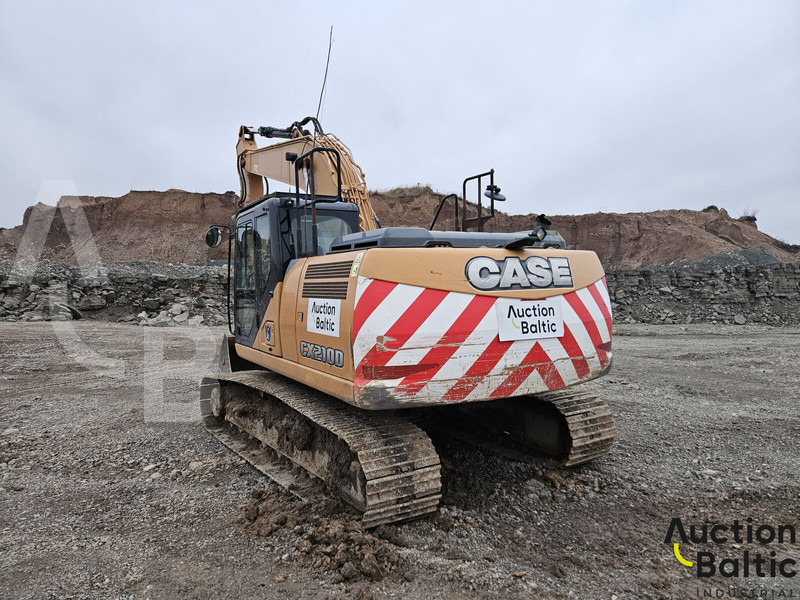 Case CX 210 D - Lánctalpas kotró: 4 kép. Case CX 210 D - Lánctalpas kotró: 4 kép.