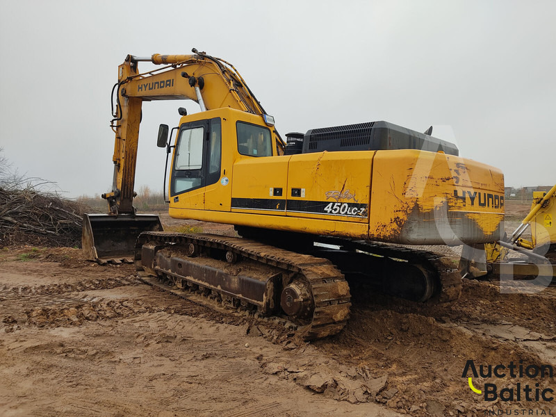 Hyundai Robex 450 LC-7 - Lánctalpas kotró: 5 kép. Hyundai Robex 450 LC-7 - Lánctalpas kotró: 5 kép.