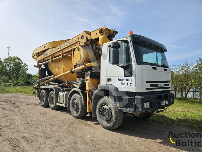 Iveco Magirus - Stabil betonszivattyú: 1 kép. Iveco Magirus - Stabil betonszivattyú: 1 kép.
