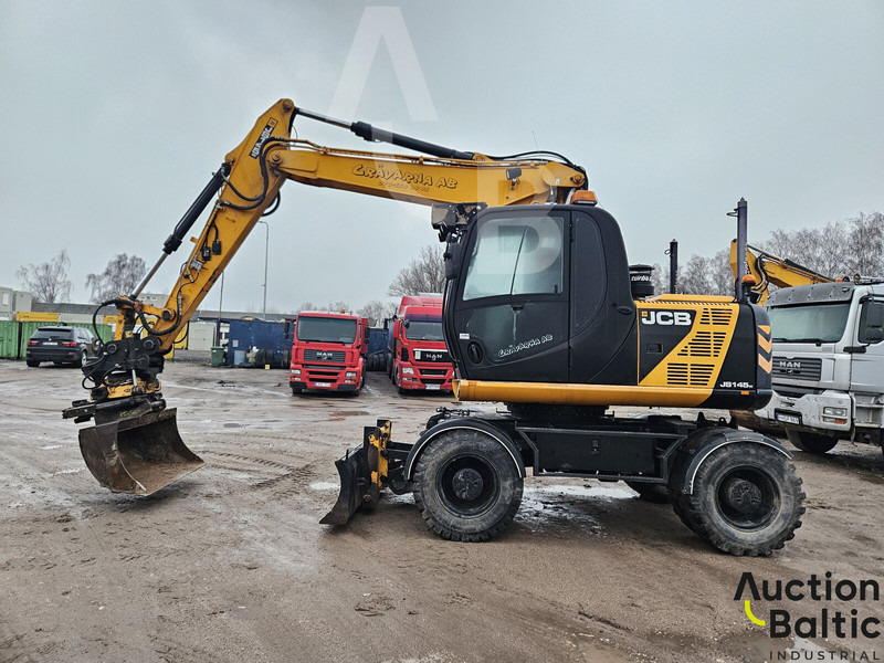 JCB JS 145 W - Gumikerekes kotró: 5 kép. JCB JS 145 W - Gumikerekes kotró: 5 kép.