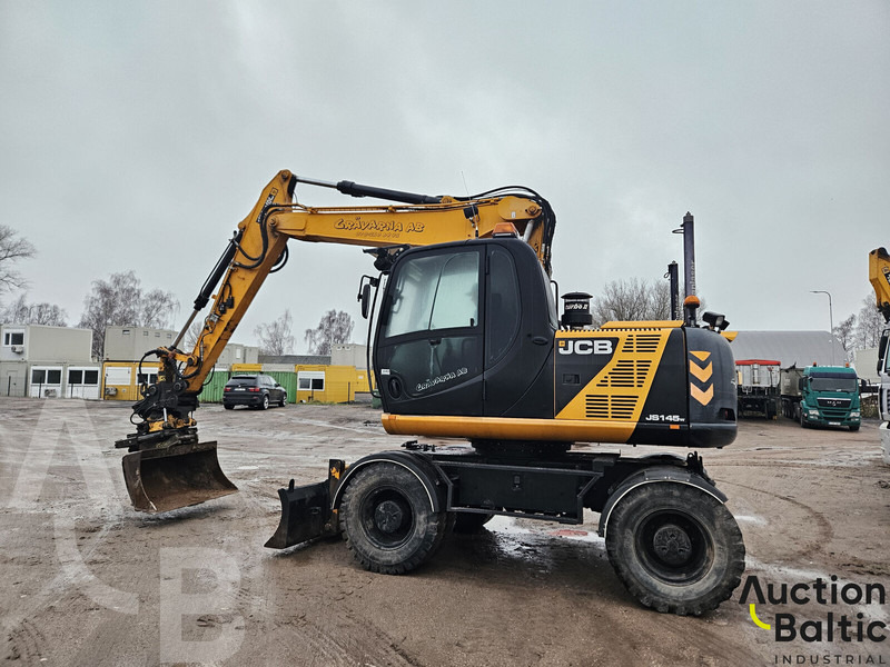JCB JS 145 W - Gumikerekes kotró: 3 kép. JCB JS 145 W - Gumikerekes kotró: 3 kép.