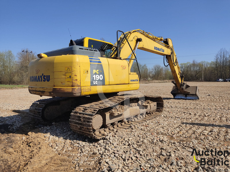 Komatsu PC190LC-8 - Lánctalpas kotró: 4 kép. Komatsu PC190LC-8 - Lánctalpas kotró: 4 kép.