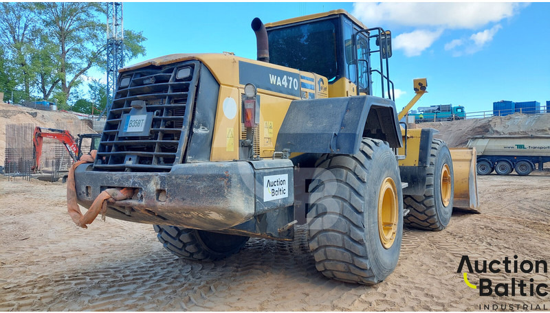 Komatsu WA470-5H - Gumikerekes homlokrakodó: 4 kép. Komatsu WA470-5H - Gumikerekes homlokrakodó: 4 kép.
