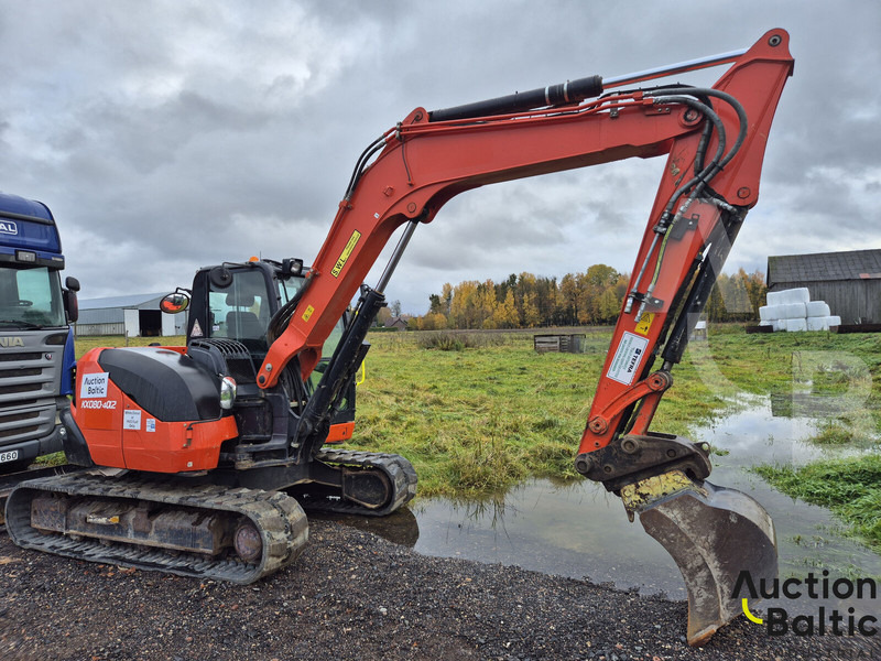 Kubota KX080-4a2 - Lánctalpas kotró: 1 kép. Kubota KX080-4a2 - Lánctalpas kotró: 1 kép.